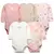 Bebê menino bodysuits 5 peças conjunto de roupas recém-nascidos da criança d