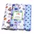 Kit 4 unidades Cueiro/pacote 100% algodão recebendo cobertor do bebê recém-nascido 76x76 - comprar online