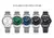 Curren 8452 relógio de quartzo masculino simples moda lazer relógio de negóci