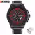 Curren 8230 relógio de quartzo masculino moda única ao ar livre marrom preto p - comprar online