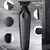 Kemei KM-2296 KM-2299 KM-T95 kit de máquina de corte de cabelo profissional ou - comprar online