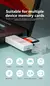 Leitor de cartão usb 3.0, leitor de cartão de memória sd tf 2 em 1, adaptador