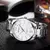 Imagem do CURREN 8434 Relógio masculino prata ouro preto aço inoxidável simples moda ne