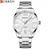 Imagem do CURREN 8434 Relógio masculino prata ouro preto aço inoxidável simples moda ne