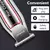 KEMEI-Profissão Aparador de pêlos elétrico para homens, Barba Clipper, Máqui