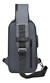 Bandolera Fashion Antirrobo Negro Charol 2 L Diseño De La Te