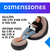 Imagen de Sillon Puff Sofa Inflable Apoya Pies Living Con Inflador