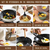 Set Utensilios De Cocina Punta Silicona Mango Madera Kit X12 - comprar online