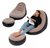 Sillon Puff Sofa Inflable Apoya Pies Living Con Inflador