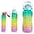 Kit X3 Botellas De Agua Motivacional Frases Bebidas Stickers - tienda online