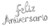 Globo Feliz Aniversario Inflable Cartel Metalico - Zeide Essentials