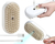 Cepillo Automatico A Vapor Perros Quita Pelos Gatos Blanco - comprar online