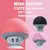 Alto-falante Mini cogumelo bluetooth - resistente a água com ventosa - comprar online