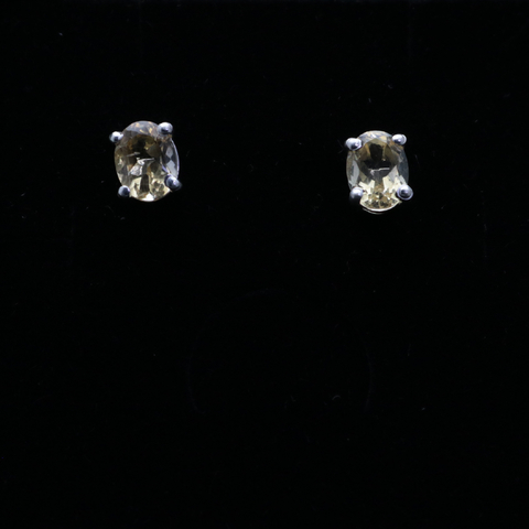 BRINCO DE PRATA ZIRCONIA AMARELA