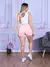 Short Feminino Curto de Verão com Bolso - Aurora _Boreal