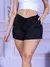 Short Feminino Curto de Verão com Bolso - Aurora _Boreal