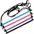Portable Yoga Pilates Bar Stick with Resistance Band,Pull Rope,Home Gym Yoga Bar - loja online