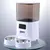 5l tigelas duplas alimentador automático inteligente para gatos com câmera dispensador de vídeo de alimentos secos para animais de estimação gravador de voz inteligente alimentador automático para cães - comprar online