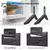 Suporte de tv base mesa superior tv perna tcl tela led altura universal riser pe - Aurora _Boreal