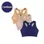 3 Peças, Roupas íntimas femininas, Tops esportivos femininos, Roupas curtas de ginástica, Sutiãs da moda, Sutiãs respiráveis na internet