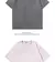 Imagem do 300g pesado masculino lavado vintage oversized camiseta rua hip hop punk t feminino harajuku casual algodão manga curta lavagem ácida topo