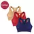 3 Peças, Roupas íntimas femininas, Tops esportivos femininos, Roupas curtas de ginástica, Sutiãs da moda, Sutiãs respiráveis - Aurora _Boreal