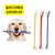 KIT 3 ESCOVA DE DENTE PET PARA CACHORRO E GATO DUPLA CORES SORTIDAS - loja online