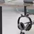 Gancho de borda de mesa ajustável, fone de ouvido para jogos, cabide de mesa, armazenamento de mochila - Aurora _Boreal