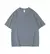 Camiseta verde masculina e feminina, 280g, algodão, manga curta, camiseta corea na internet