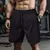 Ueteey men shorts quentes de pouco peso fino calças curtas correndo agachamento