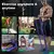 Faixa de resistência fitness, 5 ~ 120lbs, boxe, treinamento de agilidade, equip na internet