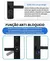 Do Brasil Excelente Fechadura eletronico digital Tuya wifi Eletrônico Door Lock Trabalhar com Digital Smart, desbloqueio remoto, Keyless, impressão digital, 2024 novo na internet