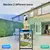 Jooan 4k câmera de vigilância wi-fi ao ar livre lente dupla externa 5g wifi câmeras ip rastreamento automático segurança ptz cam cctv áudio vídeo
