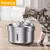 Rojeeco bebedouro de aço inoxidável para animais de estimação, fonte automática de água para gatos, dispensador inteligente de água para cães e gatos - Aurora _Boreal