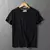 Verão novo americano retro de manga curta o pescoço cor sólida camiseta masculina moda simples 100% algodão lavado casual esporte topos
