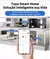 Do Brasil Excelente Fechadura eletronico digital Tuya wifi Eletrônico Door Lock Trabalhar com Digital Smart, desbloqueio remoto, Keyless, impressão digital, 2024 novo - Aurora _Boreal
