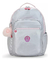Mochila Escolar Kipling Seoul Seoul Go, Cor: Gelo, Prata, Metal, Cor Sólida, Design 27l