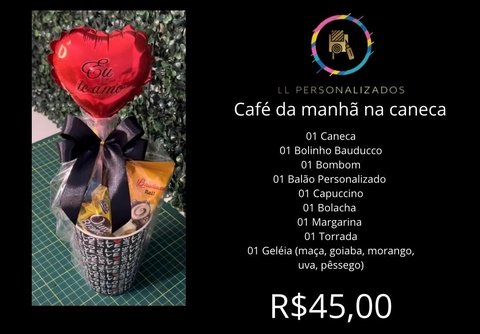 Café da Manhã na Caneca