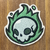 Calavera Fuego Verde - comprar online