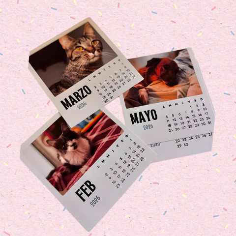 Calendario 2026 / imprimible / editable