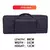 Camuflagem Instrumento Teclado Bag, mais grosso, Nylon, impermeável, Piano Case
