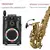 UHF 2.4G Instrumento Profissional Sem Fio Microfone para Saxofone Trompete Sax R - LK Music