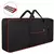 Bolsa para teclado de 61 / 76 / 88 teclas, ombro duplo, pacote reforçado, bolsa