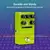 FLAMMA FS08 Pedal de efeitos oitava de guitarra efeitos oitava polifônicos 7 sl - LK Music