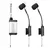 Microfone de acordeão sem fio Acemic Q2/AT-5