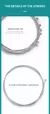 Imagem do Orphee-Baixo elétrico Cordas, BASS Nickel Alloy String, Luz Normal, SB4X, 5X, 6