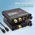 Aixxco 192khz conversor de áudio digital para analógico dac spdif óptico para - loja online