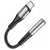 Adaptador de Audio Hoco LS33 Tipo-C a Jack 3.5mm DAC Metal Gray