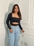 Cropped Izabel poliamida - comprar online