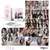 ITZY K-pop | Kit com 50 Cartões LOMO Laser Brilhantes das Integrantes YEJI, LIA, RYUJIN e Mais